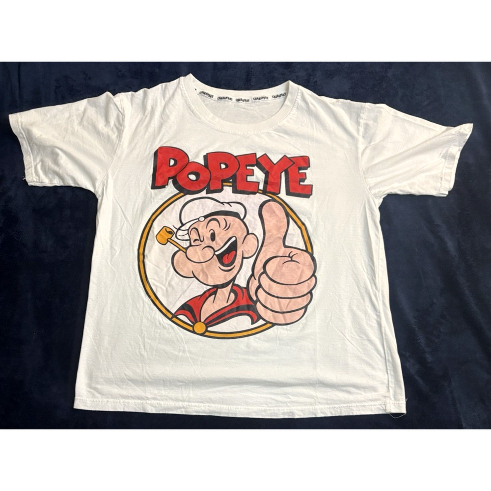 Popeye The Sailor Man T-Shirt No Tag No, Size See, Photos
